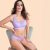 Enamor P118 Flat Elastic Women Hipster Purple Panty