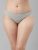 Enamor Women Grey Solid Thong Briefs