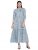 Indibelle Cotton Floral Print A-Line Dress