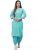 Indibelle Cotton Floral Print Straight Kurta