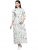 Indibelle Cotton Floral Print Yoke pin Tacks A-line Kurta