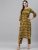 Indibelle Floral Printed Cotton Straight Kurta