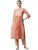 Indibelle Floral Printed Pure Cotton Kurta with Trousers