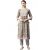 Indibelle Floral Side-Slit Kurta with Dori