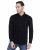 Kuons Avenue Men Black Slim Fit Casual Shirt