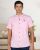 Kuons Avenue Men Pink Smart Slim Fit Solid Casual Shirt