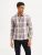 Levi’s Men’s Checkered Slim Fit Linen Shirt
