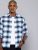 Levis Men Slim Fit Checkered Spread Collar Casual Shirt