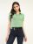 Levis Women’s Solid Slim Fit Polo T-Shirt