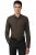 Peter England Men Slim Fit Self Design Spread Collar Formal Shirt