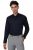 Peter England Spread Collar Long Sleeves Micro Printed Formal Pure Cotton Shirt