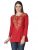 Seva Chikan Hand Embroidered Lucknowi Chikankari Cotton Short Kurti Tunic Top for Women