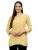 Seva Chikan Hand Embroidered Lucknowi Chikankari Georgette Women’s Short Top Tunic with Slip