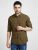 Spykar Classic Floral Printed Spread Collar Slim Fit Cotton Casual Shirt