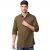 Spykar Green Full Sleeves Shirt for Men