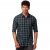 Spykar Men Slim Fit Checkered Spread Collar Casual Shirt