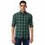 Spykar Men Slim Fit Checkered Spread Collar Casual Shirt