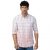 Spykar Men Slim Fit Checkered Spread Collar Casual Shirt