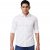 Spykar Men Slim Fit Self Design Spread Collar Casual Shirt