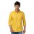 Spykar White Full Sleeves Dobby Shirt for Men