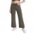 Spykar Women Ash Brown Cotton Wide Leg Fit Ankle Length Clean Look Jeans -(Bella-Wide Leg)