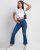 Spykar Women Flared High Rise Blue Jeans