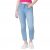 Spykar Women Light Blue Cotton Slim Straight Fit Ankle Length Jeans (Emma)
