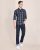 U.S. POLO ASSN. Men Regular Fit Checkered Spread Collar Casual Shirt