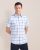U.S. POLO ASSN.Men Tartan Checked Tailored Fit Oxford Shirt