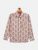 Vastramay Boys Regular Fit Printed Cut Away Collar Casual Shirt