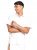 Vastramay Men Regular Fit Solid Cut Away Collar Casual Shirt