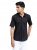 Vastramay Men’s Cotton Ethnic Shirt I Slim Fit Polka Printed Regular Shirt I Everyday Casual Summer Ease Short Sleeves Shirts