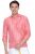 Vastramay Men’s Green Silk Blend Ethnic Shirt | Full Sleeves South Indian Traditional Shirt